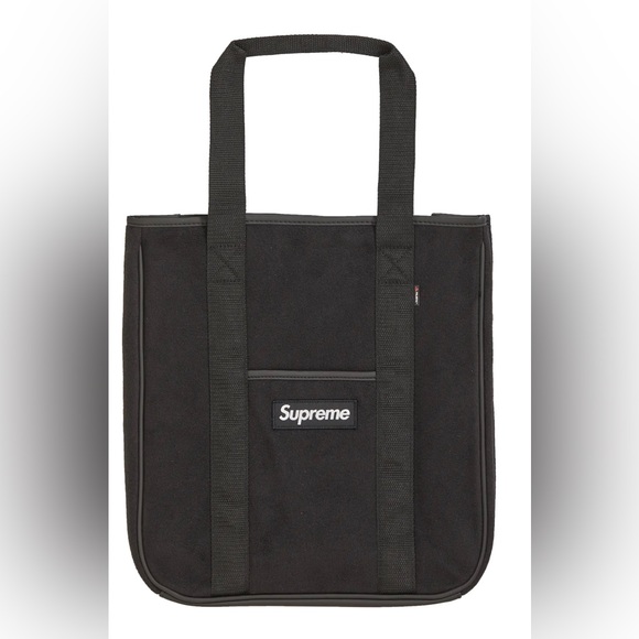 Supreme Polartec Tote - Black - Picture 1 of 3